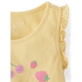 thumbnail image 2 of The Children's Place Toddler Girls Sleeveless Ruffle Outfit Set, 2-Piece, Sizes 12M-5T, 2 of 5
