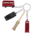 thumbnail image 4 of Multi Large Clock Keychain for Holding Key London Souvenir 4Pcs Set, 4 of 5