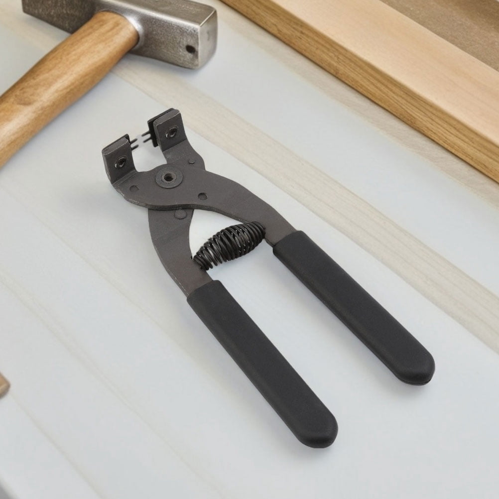 FOMIYES Multi-Functional Carbon Steel Hole Puncher Tool in Black for Crafting and Scrapbooking Projects
