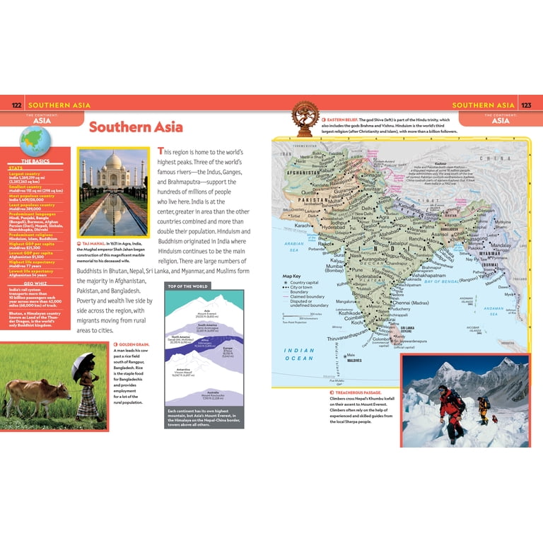 National Geographic Kids, World Atlas, 7th Edition - Walmart.com