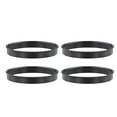 thumbnail image 5 of Rooha 2Pair Car Hub Centering Rings 74.1X72.6 Mm For Bmw Wheel Bore Center Spacer Black Hub Centric Rings Automobile Tire Accessories, 5 of 8