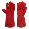 thumbnail image 2 of 14" Cowhide Leather Welding Gloves Welder's Hand Protection, 2 of 5