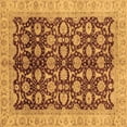 thumbnail image 1 of Ahgly Company Indoor Square Oriental Brown Traditional Area Rugs, 7' Square, 1 of 4