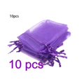 thumbnail image 1 of 100pcs Wedding Thin Mesh Gift Bag Drawstring Design Yarn Pouch Party Solid Color Candy Favor Bag Hi.FANCY, 1 of 9