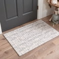 thumbnail image 5 of KUETH 2x7 Low Pile Simple Modern Runner Rug, Machine Washable Soft Non Slip Backing Rug Runner, SLATE ECHO Rug for Hallway Kitchen Bedroom, 5 of 5