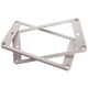 thumbnail image 1 of Marco de Anillo de montaje Humbucker Yuyangstore 2 uds de Plástico para guitarra eléctrica blanco, 1 of 6