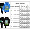 thumbnail image 2 of Kids Minecraft Tracksuit Set Sports Print Hoodie Pants Casual Outfit Suit, 2 of 2