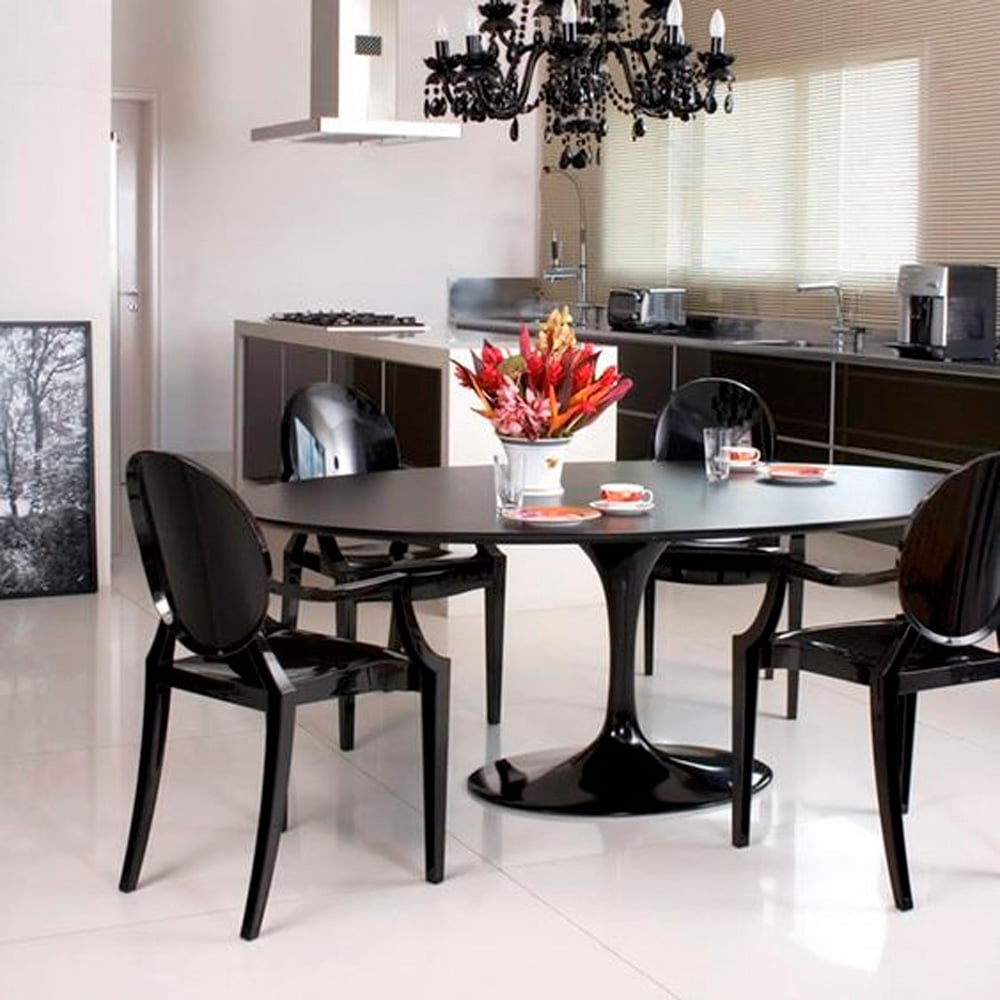 Ensemble de 6 chaises en plastique de la collection Heavenly