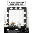 thumbnail image 3 of Tribesigns Large Vanity with 9 Light Bulbs, Makeup Table with 3 Storage Drawers, Dressing Table Dresser Desk for Women, Girls, Bedroom, Bathroom, 3 of 6