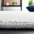 thumbnail image 6 of SAFAVIEH Natura Fredrick Striped Runner Rug, Ivory/Light Grey, 2'3" x 11', 6 of 10