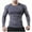 Gray, variant on Mgmyaa Men's Breathable Workout Top Long Sleeve Athletic Compression Shirt for Fitness Running and Gym Training