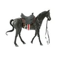 thumbnail image 3 of Kokiya Horse Figurine Home Decor Ornament Horse Figure Model DIY Projects Accessory black, 3 of 9