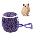 thumbnail image 1 of POCREATION Hamster Outgoing Bag, Hamster Carrier, Outgoing Sleeping Bag For Squirrel Guinea Pig Hedgehog Pets, 1 of 8