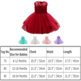 thumbnail image 4 of IBTOM CASTLE Flower Pageant Peplum Tutu Dress for Baby Girl Baptism Formal Party Wedding Pageant Dance Short Gown 12-18 Months Apple Green, 4 of 8
