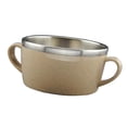 thumbnail image 4 of tazón de fuente de los cabritos del acero inoxidable grado alimenticio para el arroz de la sopa ensalada de las gachas de avena beige SM SunniMix Comedor Suministros Cuenco para niños, 4 of 5
