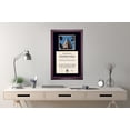 thumbnail image 2 of OCM Diploma Frame for Georgia Tech, Black/Gold Mat with Tech Tower Photograph, 30" x 22", 2 of 5