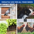 thumbnail image 1 of EDTara 23-Gauge 1/4 Inch Hardware Cloth, Hot-Dipped Galvanized Welded Wire Mesh Roll, Perfect for Garden Fencing, Chicken Coops, Rabbit and Poultry Enclosures, or Rodent Screen Applications, 1 of 7
