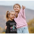 thumbnail image 3 of Old Glory Toddler Mermaid Tree Ugly Christmas Sweater Long Sleeve Hoodie, 3 of 6