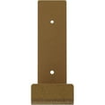 thumbnail image 3 of Ekena Millwork 2"W x 10"D x 6 1/2"H Steel Hanging Shelf Bracket, Hammered Gold, 3 of 10