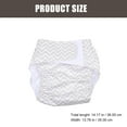 thumbnail image 2 of 1Pc Anti-leak Adult Diaper Practical Reusable Diaper Sticky Strap Cloth Diaper, 2 of 7