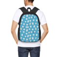 thumbnail image 4 of Fotbe Healthy And Ill White Teeth Mochila para Hombre y Mujer - Tela Oxford 600D Resistente - Mochila Impermeable de Gran Capacidad para Escuela, Viajes y Senderismo, 4 of 6