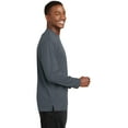 thumbnail image 3 of DISCONTINUED Sport-Tek ® Dri-Mesh ® Long Sleeve T-Shirt. K368, 3 of 6