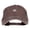 Brown, variant on Mini Panda Embroidered Washed Cap - Black OSFM