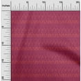 thumbnail image 2 of oneOone Cotton Jersey Red Fabric Tribal Craft Projects Decor Fabric Printed By The Yard 58 Inch Wide, 2 of 4