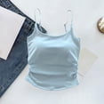 thumbnail image 6 of XFeng Women Adjustable Spaghetti Strap Ribbed Tank Top, Scoop Neck Slim Camisole, 6 of 7