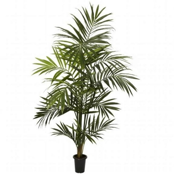 Nearly Natural Kentia Palm Silk Tree, 7 ft.