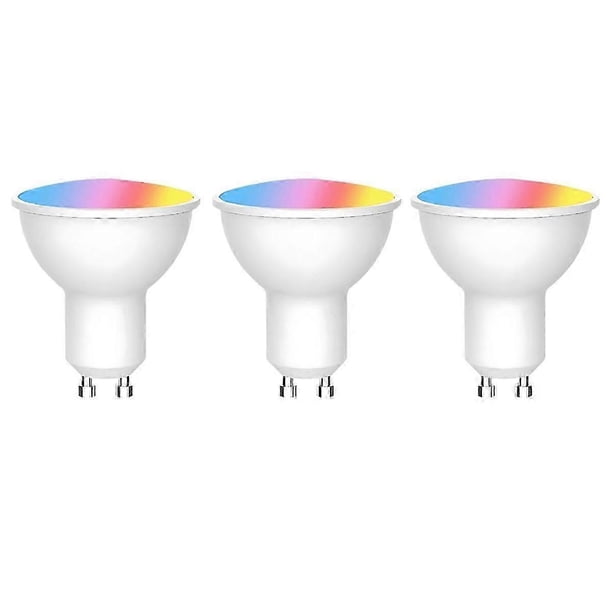 Tuya WiFi GU10 Smart LED Light Bulb Dimmable 6W 220V Smart Life App Control Spotlight Bulb Work wit