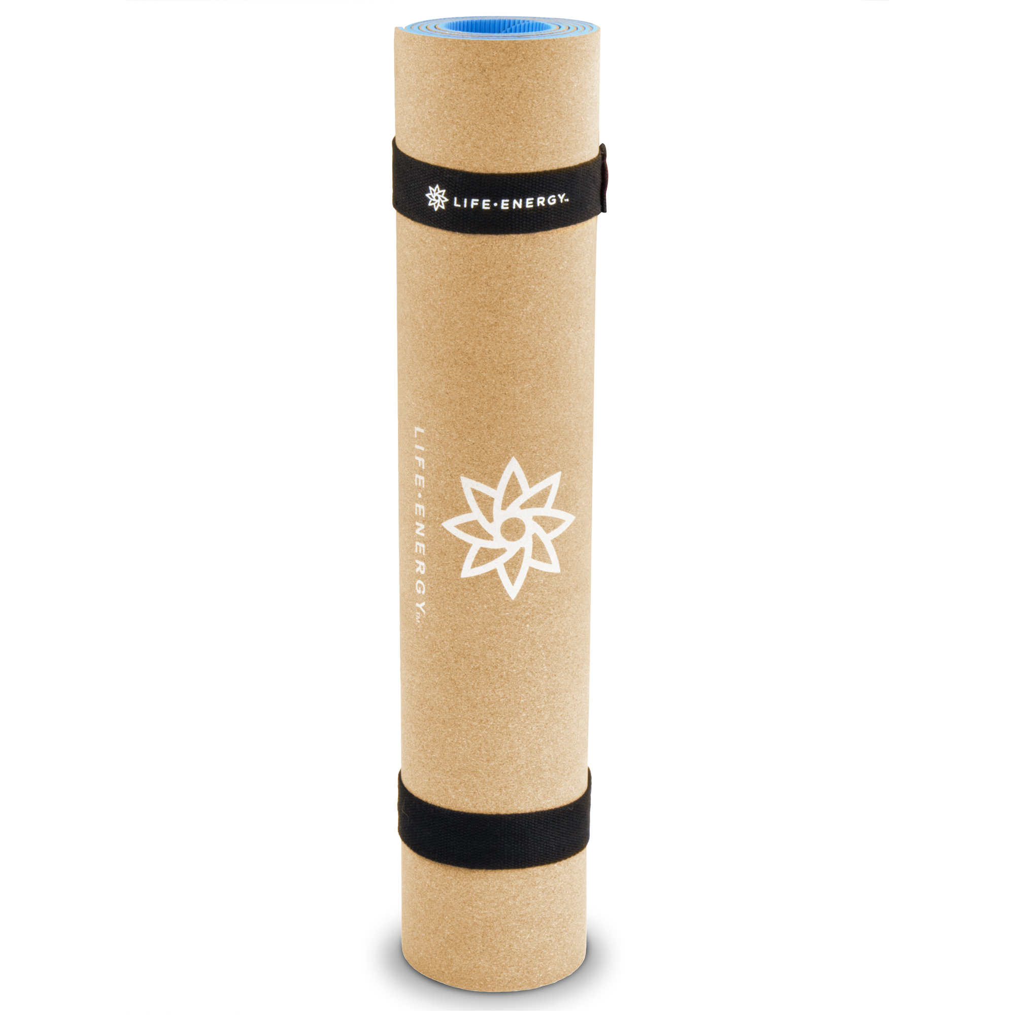 Life Energy 5mm Thick, EkoSmart Non-Slip Cork Yoga Mat with Carry Strap - image 5 of 7