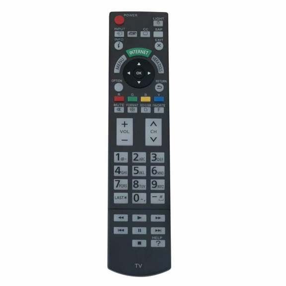 New N2QAYB000703 Remote Control For Panasonic TV TC-P60ST50 TC-L47WT50 TC-P65GT50