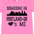 thumbnail image 4 of Inktastic Portland Oregon Someone Loves Me Skyline Boys or Girls Baby Bodysuit, 4 of 5