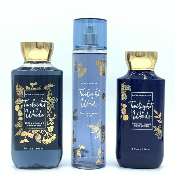 Bath & Body Works Twilight Woods Body Lotion, Shower Gel, and Fine Mist