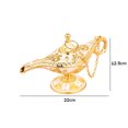thumbnail image 3 of Aladdin Wishing Lamp Decoración Regalo Retro para Home Wedding Party (Oro) Ehuebsd Libre de BPA, 3 of 7