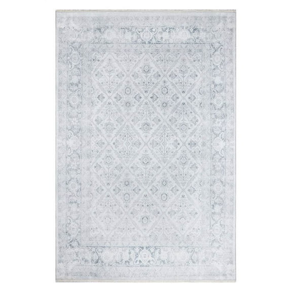 Momeni Area Rug, 7'6" X 9'6", Grey