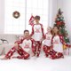 thumbnail image 2 of Ofertas de Black Friday 2022. Pijamas navideños Pisexur para la familia, disfraces navideños, pijamas navideños familiares clásicos a cuadros de manga larga, Feliz Navidad, 2 of 5