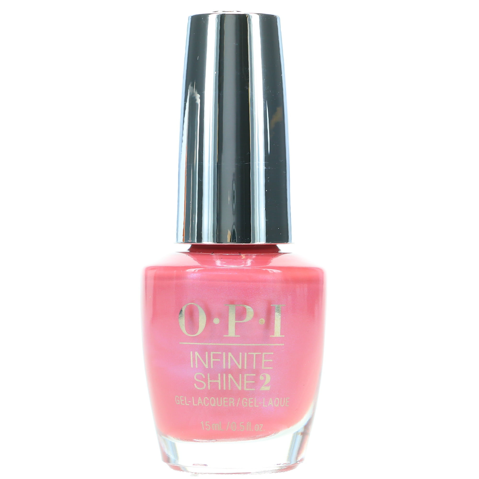 OPI Infinite Shine Nail Polish, Not So Bora-Bora-ing Pink, 0.5 fl oz