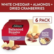 Sargento Balanced Breaks White Cheddar Cheese, Roasted Almonds, Dried Cranberries