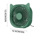 thumbnail image 2 of XGFHYJEH Desk Fan, Box Fan, Small Fan, Box Fan Clearance, Small Desk Fan, Small Fans for Desk, Portable Personal Quiet Electric Fan for Home, Plastic, 2 of 5