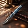 thumbnail image 3 of Luckky Vintage Marine Animal Rollerball Pen,Metal Elegant Collectible Gift Pen,Unique Ocean Themed Gift for Sea Lovers, 3 of 6