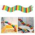 thumbnail image 1 of Puente de Hámster Saludable Escalera de Suspensión Columpio Jaula de Juguete Hamster Jerbo Soporte de Perchero Perchas Colgantes Los 30x6cm Colco Puente Parrot Hamster, 1 of 7