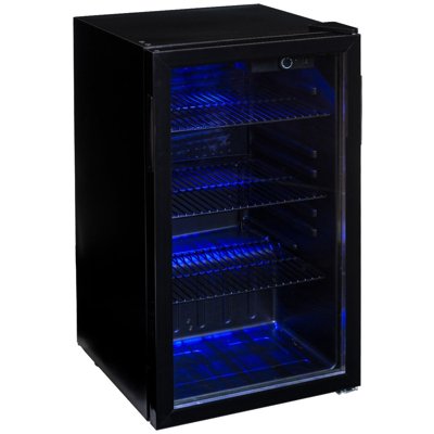 Buy 120 Can Beverage Mini Refrigerator W Glass Door Online In Kuwait 575230012