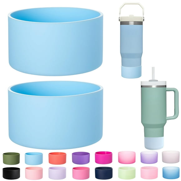 Bota de silicona, paquete de 2 unidades, para vaso Stanley Quencher Adventure