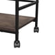 thumbnail image 3 of Carrito de servicio MU:4LIFE 3 niveles con ruedas altura ajustable atigrado y negro, 3 of 6