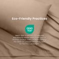 thumbnail image 6 of Martex Cotton Rich Wrinkle Resistant Bed Pillowcase Pair - Soft Brushed Cotton Blend Finish, King Pillowcases, Khaki, 6 of 6