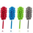 thumbnail image 4 of Telescopic Stainless Steel Rod Duster Home Car tool retractable duster telescopic Cleaning Retractable Dusting Brush Cleaning Tool, Blue, 4 of 8