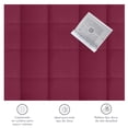 thumbnail image 5 of Edredón Duvet Con Relleno Elefantito King Size Vino, 5 of 5