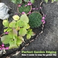 thumbnail image 4 of Burnt Wood Fence 35 cm Height 120 cm Flexible Decorative Border, 4 of 5